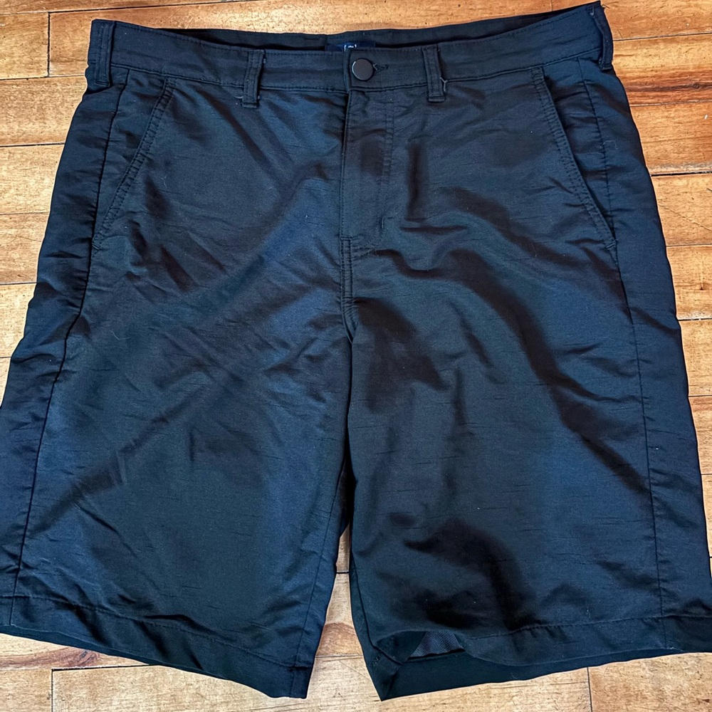 George navy blue Flat Front Shorts